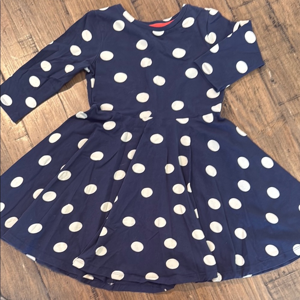 Mini Boden Blue and White A-Line Sundress